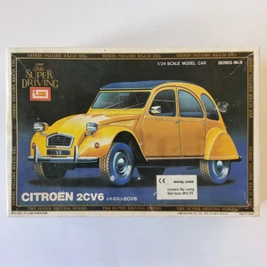 Citroen 2CV6 1/24 Scale Imai Yellow Model Kit Sealed Contents 1983 (Japan) - Bild 1 von 12