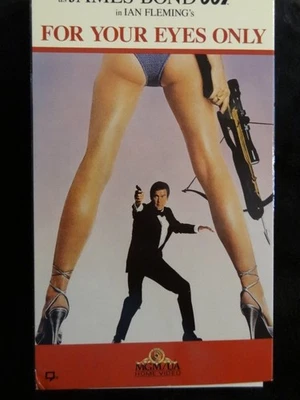 For Your Eyes Only James Bond 007 VHS movie video 1994 MGM UA - Image 1 of 4