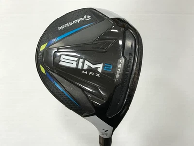 TaylorMade SIM2 MAX 7W 21 Fairway wood RH/ TENSEI BLUE TM50(SR) 41.75in Used JP - Image 1 of 4