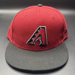 NWOT Arizona Diamondbacks Red Alternate 59FIFTY Fitted Cap Hat 7 3/4 - Picture 1 of 6