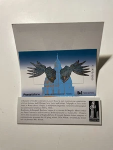 2017 Folder IPZS Foglietto Erinnofilo Angelus Misericordiae per Papa Francesco - Picture 1 of 4