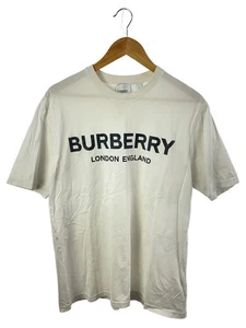 BURBERRY T-SHIRT M COTTON White 8026017 Used - Picture 1 of 6