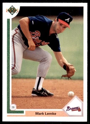 1991 Upper Deck Mark Lemke Baseball Cards #419 - Image 1 of 2
