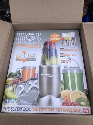NUOVO IN SCATOLA Magic Bullet Nutribullet Pro 900 con custodia - Immagine 1 di 2
