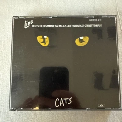 Andrew Lloyd Webber Cats - Deutsche Gesamtaufnahme Hamburger Operettenhaus 2x CD - Bild 1 von 3