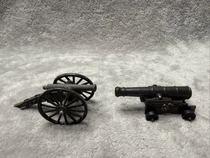 "Juego de mini cañones vintage de latón de 3"" y 4"" lote" - Imagen 1 de 22