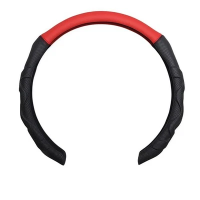 For TOYOTA Luxury Leather Car Auto Steering Wheel Cover 15" Breathable Non-Slip - Image 1 of 4