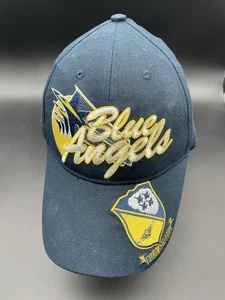 Gorra de colección Blue Angels con correa trasera aviones azules piloto aviador - Imagen 1 de 6