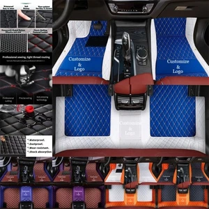 For Toyota Car Floor Mats Waterproof Custom Luxury All Models Auto Carpets Mats - Foto 1 di 21