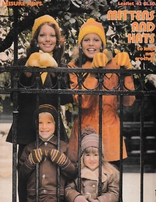 Luvas e chapéus para tricô e crochê | Leisure Arts 42 - Imagem 1 de 3
