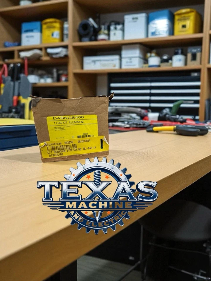  KIT DE 1 TUERCA CUADRADA D DASKGS400, ALUMINIO Foto 1 de 1