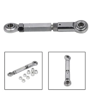 Silver Adjustable Rear Lowering Link Kit For Honda Kawasaki Suzuki GSXR600/750 - Picture 1 of 14