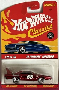 Hot Wheels Classics Series 3 '70 Plymouth Superbird #25/30 rot G51 - Bild 1 von 2