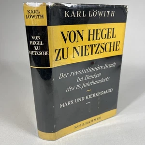 Karl Löwith Hegel zu Nietzsche Philosophie 1953 Hardcover Book in GERMAN - Bild 1 von 13