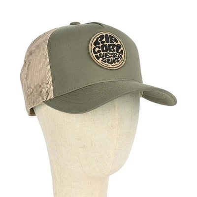 Gorra Trucker Rip Curl Wetsuit Icon - Verde Oliva Polvoriento - Imagen 1 de 4