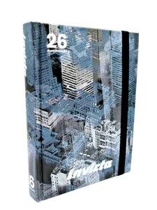DIARIO datato POCKET scuola 2025 2026 seven GRATTACIELI da 16 mesi INVICTA - Picture 1 of 2