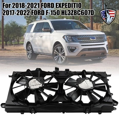 Radiator Cooling Fan For 2016-2022 Ford F-150 2018-2021 Expedition HL3Z8C607D Foto 1 de 4