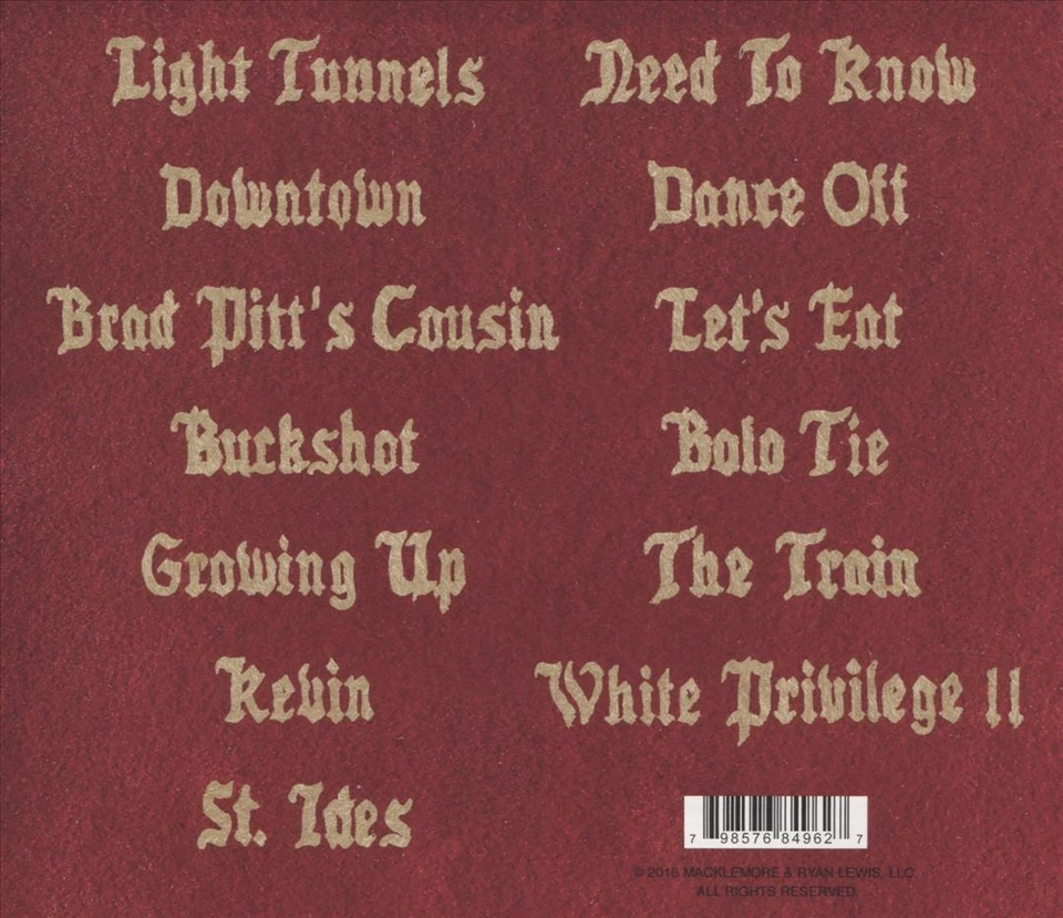 MACKLEMORE & RYAN LEWIS - THIS UNRULY MESS I'VE MADE [PA] [DIGIPAK] NEW CD - Image 1 of 1