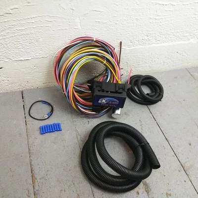 1953 - 1962 Chevrolet Corvette 8 Circuit Wire Harness fits painless fuse block - Image 1 of 4