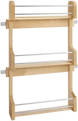 Rev-A-Shelf 4SR-18 Wood Classics 13-1/2" Wood Wall Cabinet Spice - Maple - Image 1 of 4