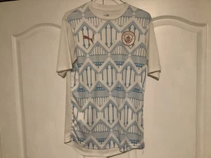 Manchester City Shirt Herren M weiß blau DryCELL Trainingstrikot - Bild 1 von 7