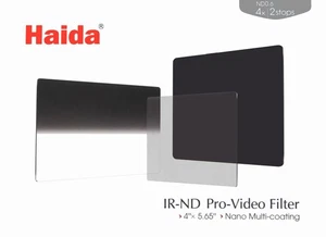 Haida V-Pro Series 4x5.65" IR-ND 0.6/0.9/1.2 Nano Multicoated Filter - Picture 1 of 12