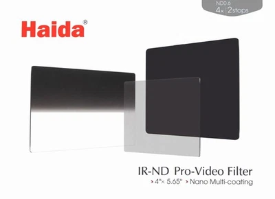 Haida V-Pro Series 4x5.65" IR-ND 0.6/0.9/1.2 Nano Multicoated Filter - Image 1 of 4