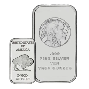 Buffalo 999. Fine Silver The Troy Ounce Commemorative Strip - Picture 1 of 4