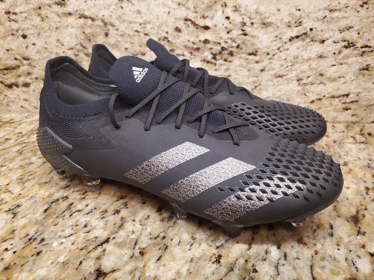 adidas Predator Mutator 20.1 FG Demonskin - Black Silver Metallic