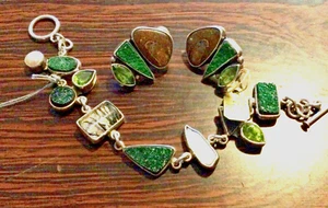 ¡NUEVO! PULSERA ECO DEL SOÑADOR TURMALINA, CUARZO RUTILIADO, PERIDOTO, ETC. - Imagen 1 de 12