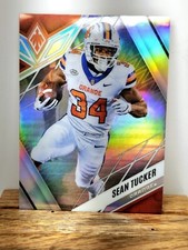 2023 Panini Chronicles Draft Picks Sean Tucker rookie card Phoenix Silver Prizm