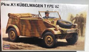 Hasegawa Pkw.K1 Kubelwagen Type 82 1/24 NEW FS Model Kit ‘Sullys Hobbies’