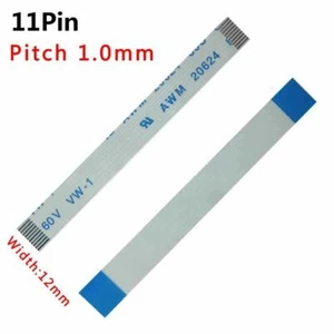 11-Pin FFC/FPC Flexible Flat Cable Pitch 1.0mm 80C 60V VW-1 50mm-3000mm W:12mm - Picture 1 of 6