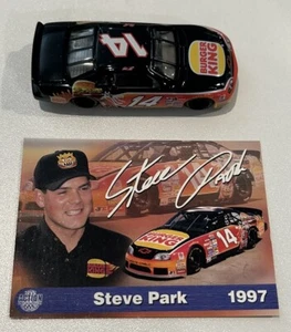 Vtg Steve Park Burger King #14 Chevy Monte Carlo 1:64 Action 1997 with Card - Picture 1 of 5
