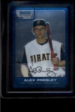 2006 BOWMAN CHROME DRAFT PICKS AND PROSPECTS DRAFT PICKS #48 ALEX PRESLEY NM-MT 