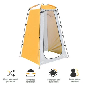Pop Up Privacy Shower Tent Portable Outdoor Shower Tent Camp Toilet Rain Shelter - Picture 1 of 16