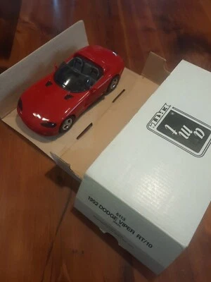 AMT Ertl - 1992 Dodge Viper RT/10 (Red) Dealer Promo Car Model - Image 1 of 4