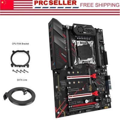 LGA 2011-3 X99 Motherboard USB 2.0 USB 3.0 Socekt DDR4 RAM Support E5 V3 V4 - Image 1 of 4