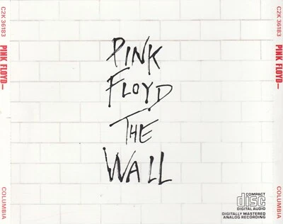Pink Floyd - стены 2 CD 1990 C2K 36183 COLUMBIA ранней прессы классический рок - Изображение 1 из 4