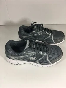 FILA Dark Gray Women's Composite Sneaker Slip Resistant Work Shoe 9.5W - Picture 1 of 6