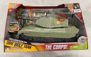 LANARD TOYS-THE CORPS - DIRE WOLF TANKS- RECOIL & LIGHTS WORK! NEW! - Picture 1 of 6