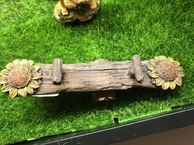 Miniature Dollhouse Fairy Garden Sunflower Teeter Totter  - Image 1 of 4