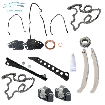 For 2004-2008 Ford F-150 F250 Lincoln Navigator Timing Chain Kit Cover Gaskets - Image 1 of 4
