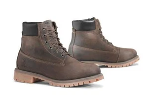 Forma Elite Brown Leather Motorcycle Boots - Waterproof & Protective UK 8/EU 42 - Picture 1 of 2
