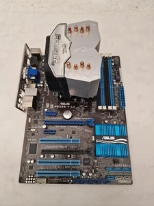 Motherboard ASUS P8Z68-V LX LGA 1155 Micro ATX DDR3 I/O Shield Cooler NOT TESTED - Picture 1 of 8