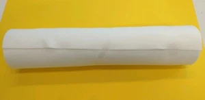 Bastelfilz als Meterware, 1 mm dick, 45 cm breit, Viskose, 5 m lang, weiss - Bild 1 von 2