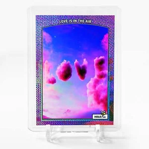 LOVE Holographic Art Card 2024 GleeBeeCo Holo Fun #LVNN - Amazing! - Picture 1 of 2