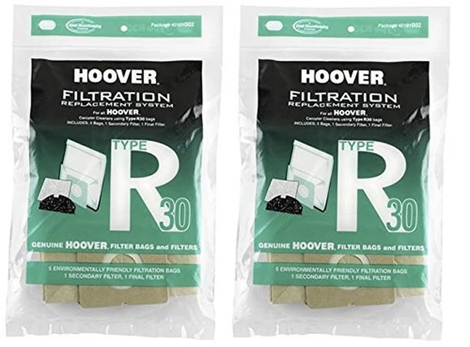 Hoover Type R30 Bag & Filter Set, 40101002 (10 Bags & 4 Filters) - Image 1 of 1