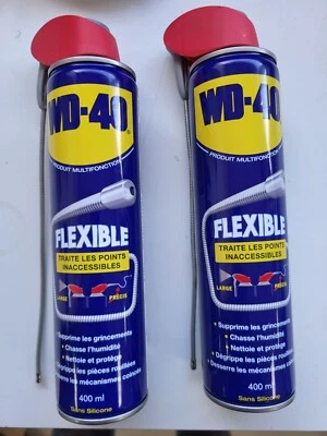 WD-40 2 SPRAY WD40 FLEXIBLE 400ML dégrippant / lubrifiant multifonctions neuf