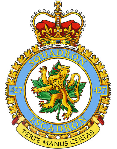 RCAF 427th Special Operations Aviation Squadron Self-adhesive Vinyl ...